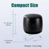 YXYKODM Best Mini Portable Bluetooth Speaker with HD Sound & Bass I Smallest Wireless Bluetooth Speakers for Phone/PC/Tablet I Photo Selfie Button Answer Phone Calls I Cute Tiny Speaker view 4