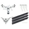 MICROHELI CNC Triple Carbon Fiber Blades Conversion Set - GOOSKY S2 view 1
