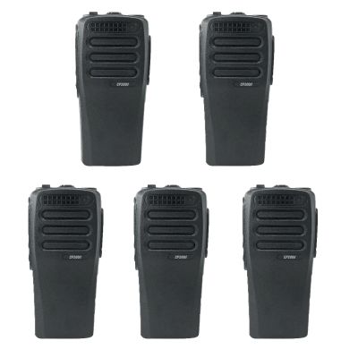 Amazingxiax 5Pack CP200D Housing Case Front Cover with Speaker Compatible with CP200D, Black