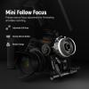 NEEWER Mini Follow Focus with A/B Stops, Lens Gear Ring, 15mm Rod & Rod Clamp for Cinema Camera, DSLR/Mirrorless Camera, Compatible with Lens Diameter Up to 114mm, PG003 (Black) view 2