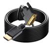 YOTETION Long HDMI to DVI Cable 25FT, High-Speed Gold-Plated Bi-Directional 1080p Adapter for Television/Monitor/Video Card/Graphics Card view 1