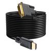 YOTETION Long HDMI to DVI Cable 25FT, High-Speed Gold-Plated Bi-Directional 1080p Adapter for Television/Monitor/Video Card/Graphics Card view 2