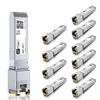 H!Fiber 10 Pack 10Gb SFP+ RJ45 Transceiver, 10Gbase-T SFP+ Ethernet Copper Module Support 10G/5G/2.5G, CAT.6a/7, 30m, for Cisco SFP-10G-T-S, Ubiquiti UF-RJ45-10G, UniFi, TP-Link, Fortinet, D-Link view 1