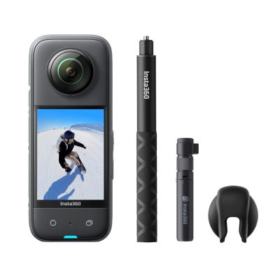 Insta360 X3 + Bullet Time Bundle + X3 Lens Cap Bundle