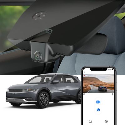 Fitcamx 4K Dash Cam Suitable for Hyundai IONIQ 5 2022-2024 (6 Vents) SE Standard Range SEL Limited, OEM Look, UHD 2160P Video, Built-in WiFi & APP, Loop Recording, G-Sensor, Plug & Play, 64GB Card