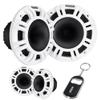 KICKER 48KMXL654 6.5" 2-Way Marine Horn Loaded Compression Driver (HLCD) Coaxial Speakers view 1