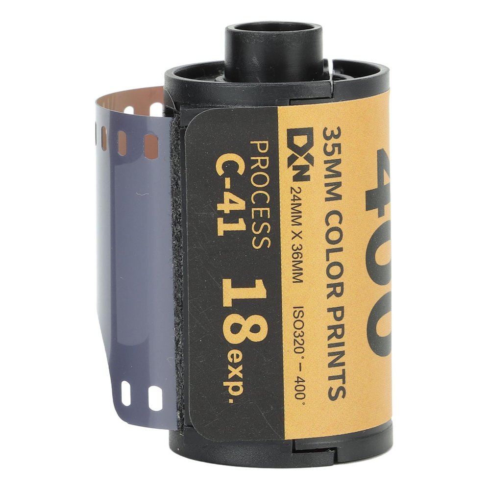 Color Negative Film, Wide Exposure Latitude High Resolution 35mm Medium Magnification Camera Color Film for 135 Cameras (18 Sheet)