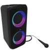 Klipsch Gig XXL, Black - Portable Wireless Bluetooth Speaker - Multiple Color Modes - Bass Boost - Two 6.5" Woofers & Two 2" Tweeters - 8-Hour Playtime view 1