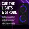 Klipsch Gig XXL, Black - Portable Wireless Bluetooth Speaker - Multiple Color Modes - Bass Boost - Two 6.5" Woofers & Two 2" Tweeters - 8-Hour Playtime view 4