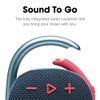 JBL Clip 4, Blue/Coral - Portable Bluetooth 5.1 Speaker - Up to 10 Hours of Play - Waterproof & Dust Resistant - Includes Noise & Echo-Canceling Speakerphone view 3