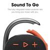 JBL Clip 4, Black/Orange - Portable Bluetooth 5.1 Speaker - Up to 10 Hours of Play - Waterproof & Dust Resistant - Includes Noise & Echo-Canceling Speakerphone view 3