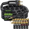 GEARit 15ft 12 AWG Y Speaker Wire & 12 Rt Angle Banana Plug view 1