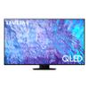 SAMSUNG 55-Inch 4K QLED Smart TV QN55Q80CAFXZA - Titan Black (Renewed) view 1