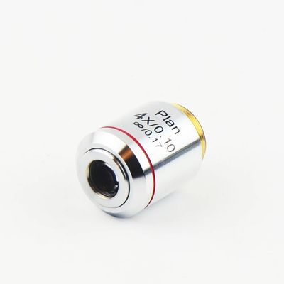 Plan Infinity Achromatic Microsocpe Objective Lens Objectives 4X 10X 20X 40X 100X for Microscope (Color : 4X)