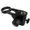 76mm Diameter Adjustable Zoom Stere Microscopes Focusing Holder Focusing Bracket for Tinocular Microscope Binocular Microscope (Color : Black) view 1