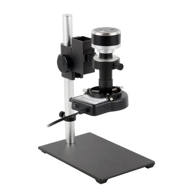 1080P Video Microscope Camera Type-c HDMI USB Digital Industrial Mouse Lab Video Microscope Camera U Disk Storage for PCB Soldering Phone Repair PCB Inspection (Color : 120X)
