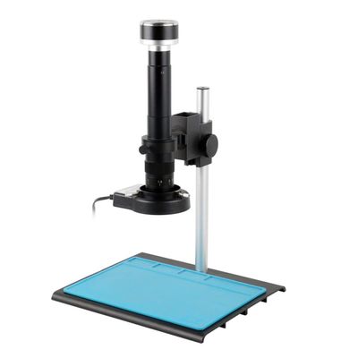 1080P Video Microscope Camera Type-c HDMI USB Digital Industrial Mouse Lab Video Microscope Camera U Disk Storage for PCB Soldering Phone Repair PCB Inspection (Color : 300X-01)