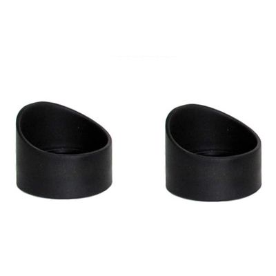 Microscope Eyepieces Eye Guards Stereo Microscope Eyepiece 32-35mm Rubber Eye Cups Cover for Stereo Microscope Trinocular/Binocular