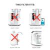 AquaTru One-Year Carafe Filter Combo Pack  Includes 1 Pre/Carbon Filter (Stages 12) & 1 VOC Carbon Filter (Stage 4)  Compatible with AquaTru Carafe Water Purifiers view 2