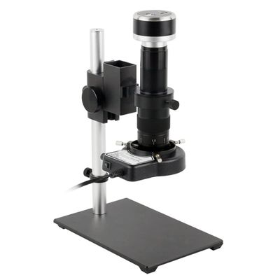 1080P Video Microscope Camera Type-c HDMI USB Digital Industrial Mouse Lab Video Microscope Camera U Disk Storage for PCB Soldering Phone Repair PCB Inspection (Color : 180X)