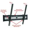 NTQinParts Flat TV Wall Mount Bracket 10 Tilt Swivel for TCL 75S455 75", 85S455 85" Class 4-Series 4K UHD HDR Smart LED TV view 3