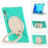 360 Rotation Portable Case for Galaxy Tab S8+/S7 FE/S7+ 12.4 Inch Case with S Pen Holder Rugged Case Rotating Stand Hand Strap Shoulder Carrying Strap Outdoor Cover (MintGreen) view 4