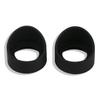 1 Pair Microscope Eyepiece Eye Mask Fit for Binocular Trinocular Industrial Microscope Slant Eye Mask view 1