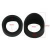 1 Pair Microscope Eyepiece Eye Mask Fit for Binocular Trinocular Industrial Microscope Slant Eye Mask view 2