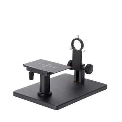 Industrial Microscope Horizontal Bracket X Y Level Movable Stage with Base (Color : Horizontal)