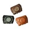 Camera Storage Bag Case Cover for Sony RX100 RX100II RX100 M3 RX100III M4 M5 M6, Retro PU Leather Protective Camera Case with Shoulder Strap (Black) view 3
