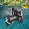 SeaFrogs [60m/195ft] Professional Underwater Camera Housing Diving Case w/Sea Frogs WA005A 6" Long Dome Port Kit, for for Canon EOS 6D Mark II + EF 16-35mm,EF 24-70mm,EF 24-105mm Lens view 4