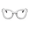 bullabulling Rhinestones Bling Bling Cateye Reading Glasses Women Blue Light Blocking (gray, 0.0, multiplier_x) view 1