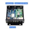 Waveshare CM4-DUAL-ETH-WIFI6-BASE: Barebone Single-Board Computer with WiFi 6, Dual Ethernet, 3x USB 2.0, 2x HDMI, 40PIN GPIO, Linux OS view 2