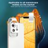 200X Phone Mini Microscope with LED Light CPL, Clip Design Universal Cell Phone Microscope Lens, Phone Camera Lens Attachment Microscope, for Kids Adults (White) view 2