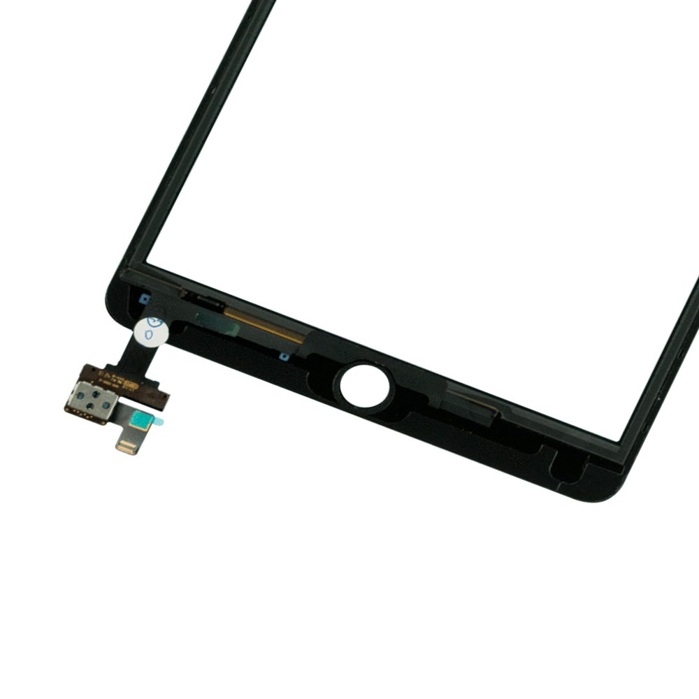 Best Shopper - Replacement Digitizer with IC Chip Compatible for iPad Mini 3 (No Home Button Installed) (Aftermarket Pro: XO7) (Black)