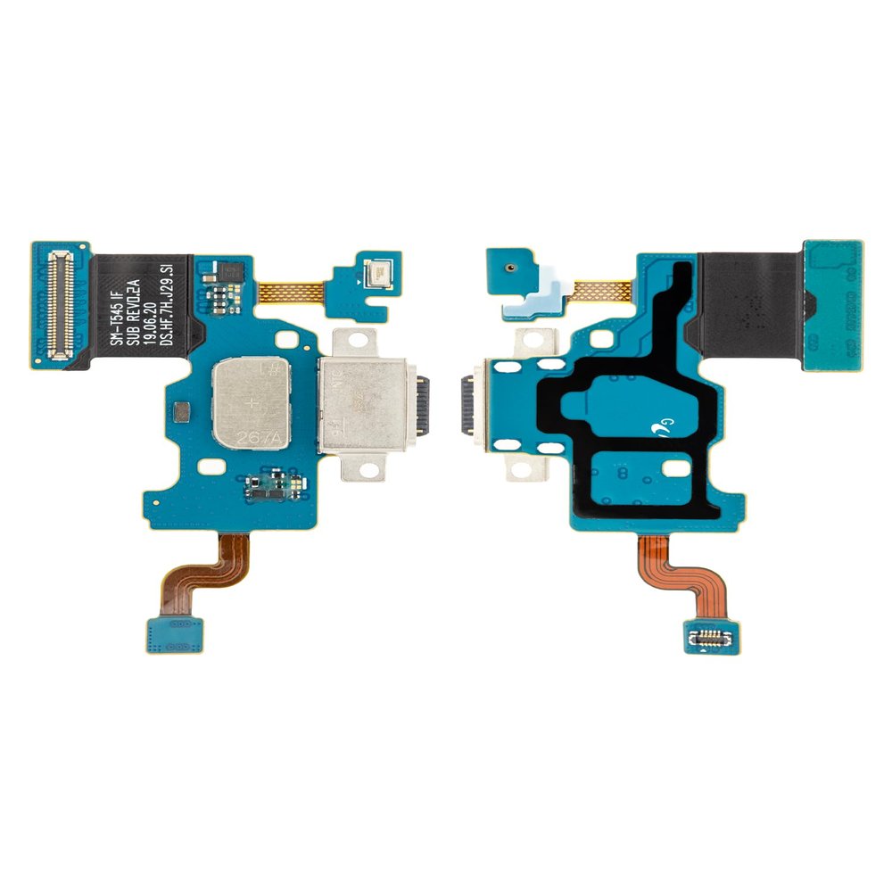 Best Shopper - Replacement Charging Port Flex Cable with Microphone Compatible for Samsung Galaxy Tab Active Pro 10.1" (T545 / T540 / T547)