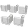 Magnet Riser Compatible with SimpliSafe | Alarm Contact Spacer with 3M Adhesive | Alarm Riser - Sensor/Magnet Not Included (5 Pack - 1 inch) view 1