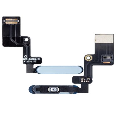 Best Shopper - Replacement Power Button Flex Compatible for iPad Air 4/5 (Aftermarket Plus) (Sky Blue)