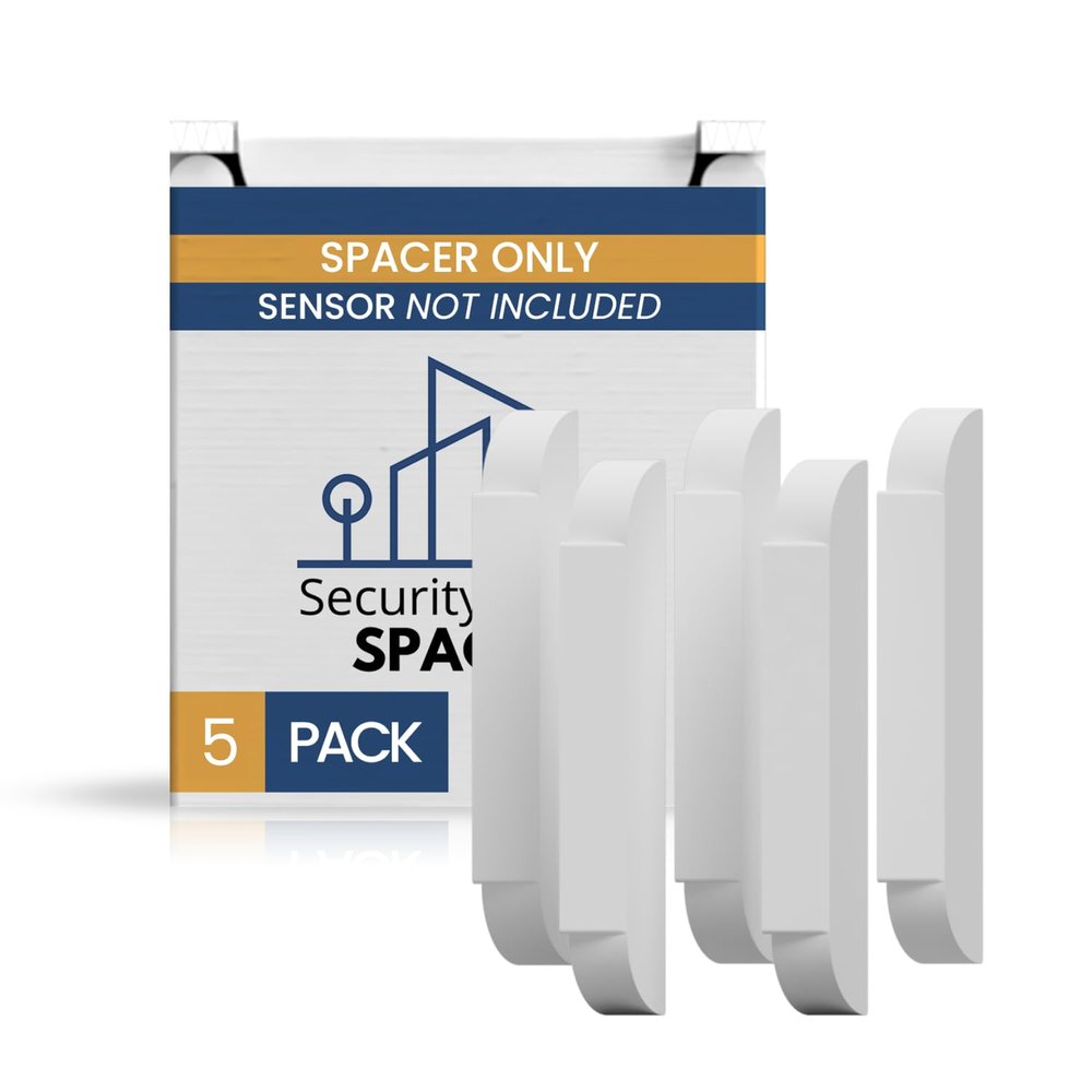 Ring Alarm Magnet Riser | 5 Pack Set with 3M Adhesive - Easy Mount to Any Doorway, Window, and Entryway | Ring Sensor/Magnet Not Included (1/4 inch)