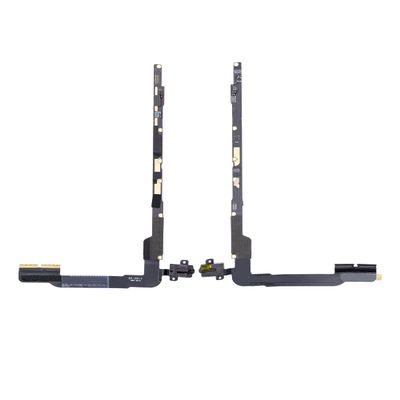 Best Shopper - Replacement Headphone Jack and PCB Board with Flex Cable Compatible for iPad 3 / iPad 4 (4G Model)