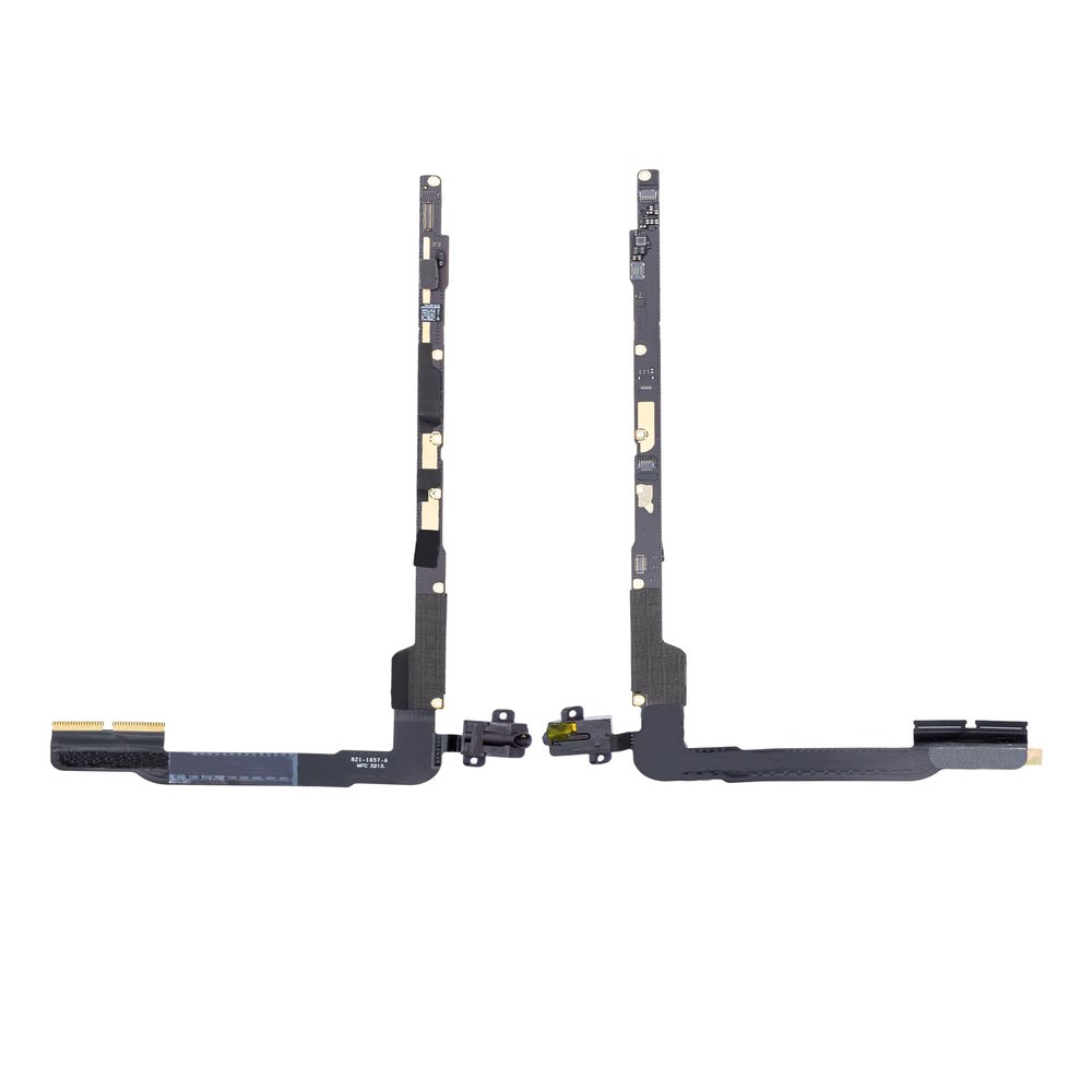 Best Shopper - Replacement Headphone Jack and PCB Board with Flex Cable Compatible for iPad 3 / iPad 4 (4G Model)
