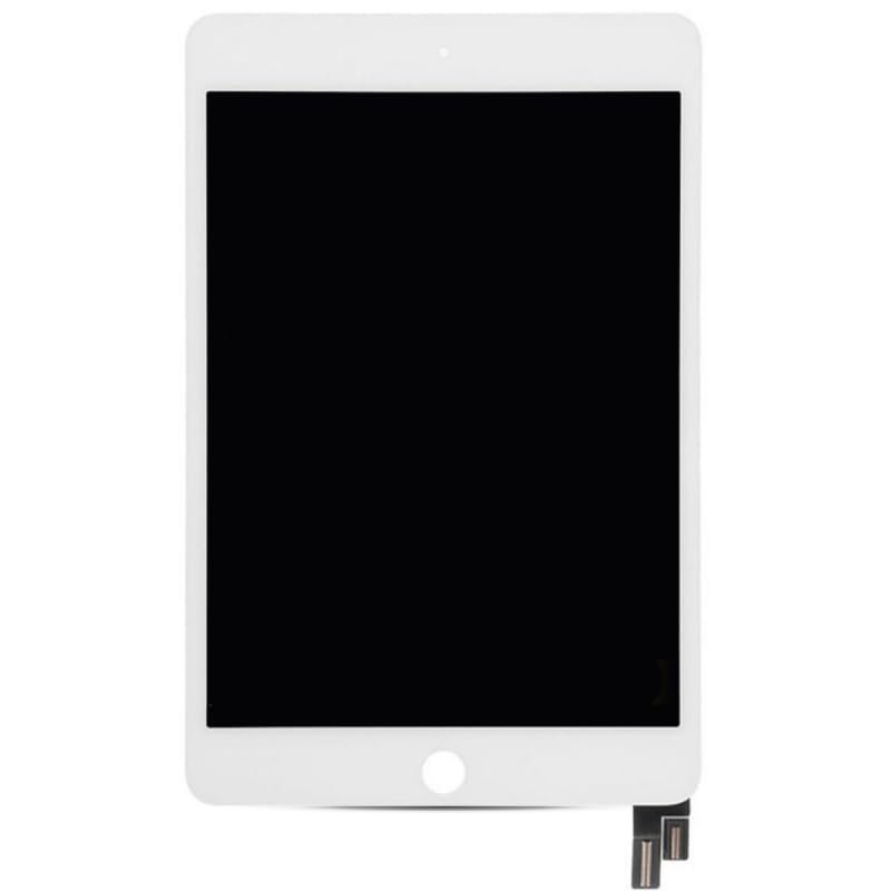 Best Shopper - Replacement LCD Assembly with Digitizer Compatible for iPad Mini 4 (Sleep/Wake Sensor Flex Pre-Installed) (Premium) (White)