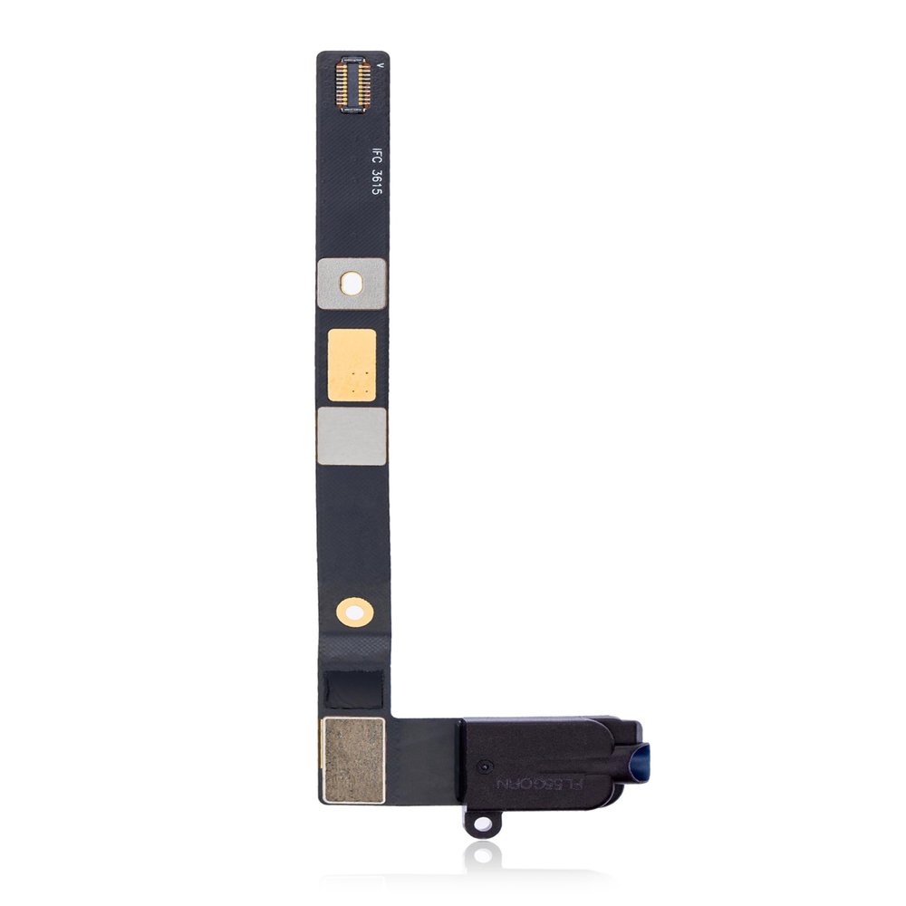 Best Shopper - Replacement Headphone Jack with Flex Cable Compatible for iPad Mini 4 (4G Version) (Black)