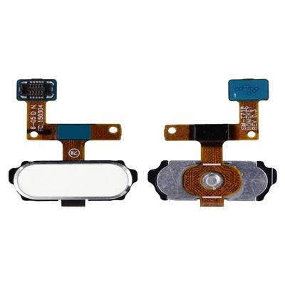 Best Shopper - Replacement Home Button with Flex Cable Compatible for Samsung Galaxy Tab S2 8.0" (T710 / T713 / T715 / T719) (White)