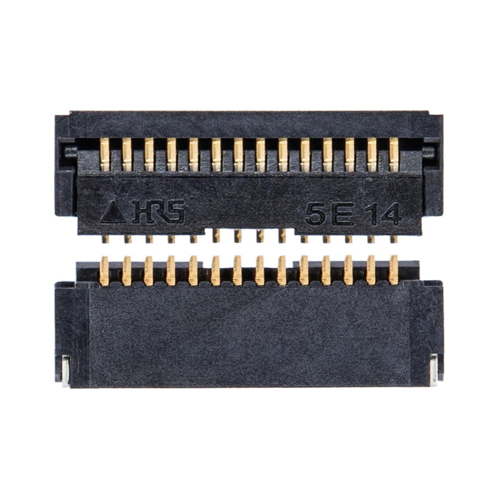 Best Shopper - Replacement Home Button ZIF Connector Compatible for iPad Air (14 Pin)