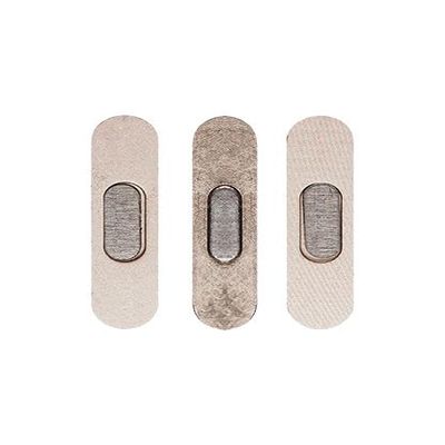 Best Shopper - Replacement Hard Buttons Set (Power/Volume) Compatible for iPad Pro 12.9" 1st Gen (2015) / iPad Air 2 (Silver)