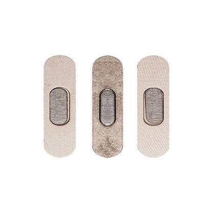 Best Shopper - Replacement Hard Buttons Set (Power/Volume) Compatible for iPad Pro 12.9" 1st Gen (2015) / iPad Air 2 (Silver)