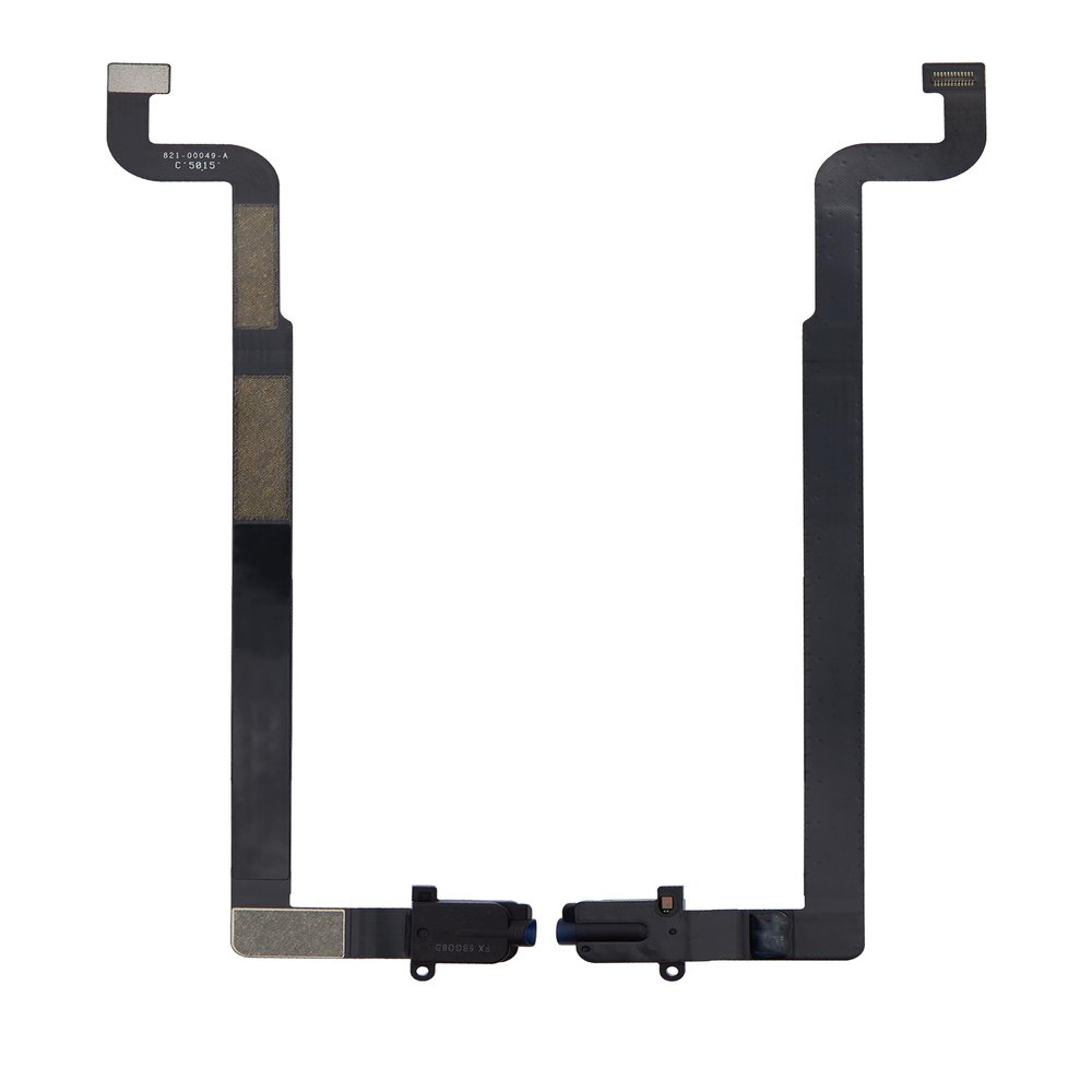 Best Shopper - Replacement Headphone Jack Flex Cable Compatible for iPad Pro 12.9" 1st Gen (2015) (4G Version) (Black)