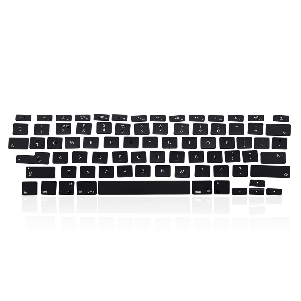 Best Shopper - Replacement Keycap Compatible for MacBook Air 13" / Pro 13" / 15" Retina (A1466 / A1425 / A1502 / A1398 / Mid 2012 to Mid 2015) (UK) (DARFON)