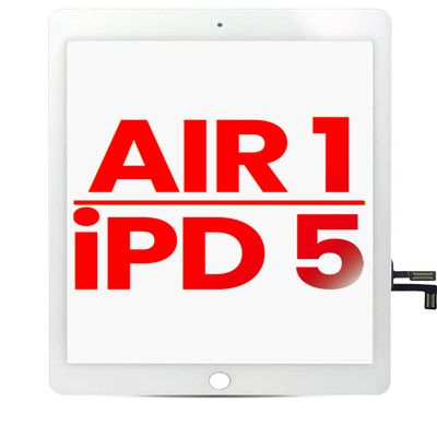 Best Shopper - Replacement Digitizer Compatible for iPad Air 1 / iPad 5 (2017) (No Home Button Installed) (Aftermarket Plus) (White)